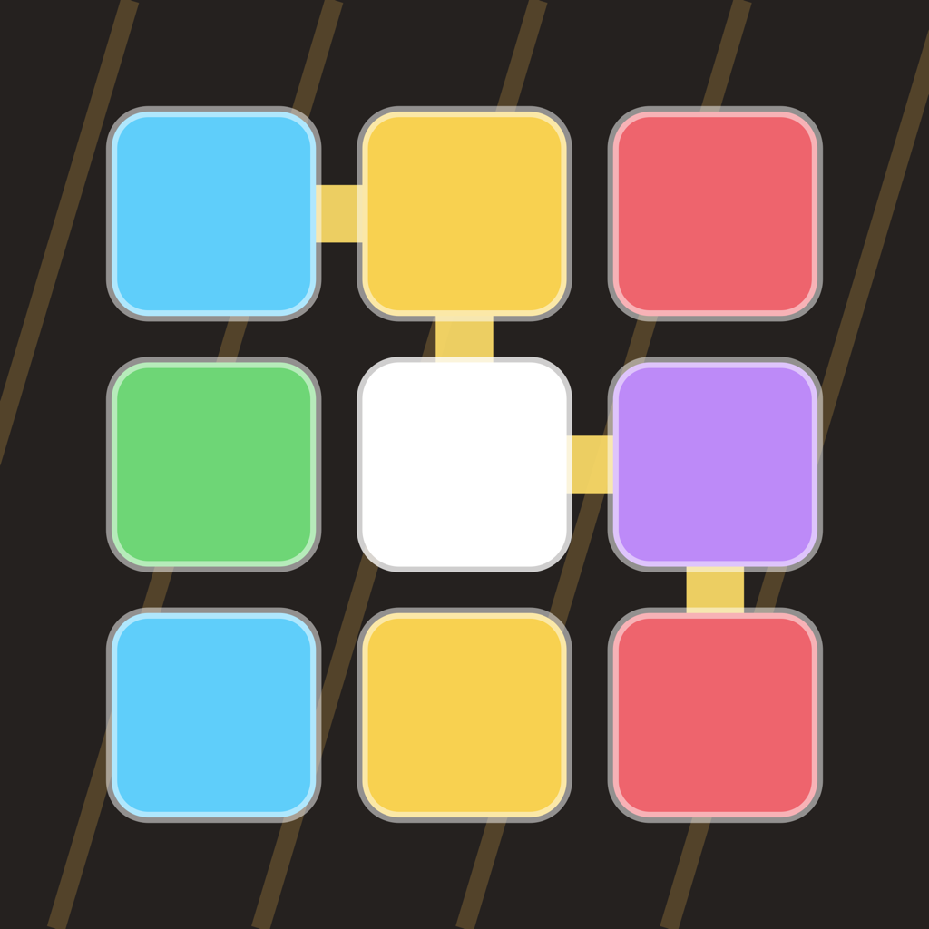 Neon Grid Blocks app icon